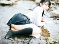 [新姬上線][會員][圖包][CosPlay]蘿莉嫩妹@超級美穴@落落Raku之閃光少女~Shining Days~ 戶外露出的學妹 密穴粉嫩 香甜可口 硬得哥哥停不下來