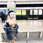 推特巨乳網紅『芙烈亞』大尺度露出私拍 各種場所露出 商場街道 全裸爬樓道