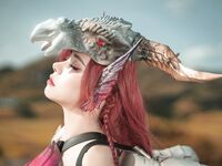 極品Cos爆機少女【喵小吉】動漫改新作《怪物獵人_曙光》極致粉穴美乳 超清4K原檔無水印