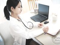 價值40美金韓國高端攝影頂級女神 ▌Yeha▌捆綁極品女醫師 爆裂黑絲鮮嫩白虎色氣逼人 跳蛋束縛控制