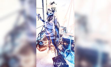 高端ACG业界女神爆机少女▌喵小吉▌巅峰金属大作《赛博朋克·超梦》壁纸党典藏必备 每期都是精品 (1)