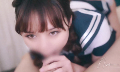 4.舔到精液直噴 清純可愛的學妹竟穿了舌環 還擁有神級口技！