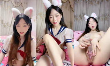 2024年2月，20小時核彈！童顏巨乳！校花女神！狂擼三發！【甜甜呀】又白又嫩的極品校服學生妹！ (8)