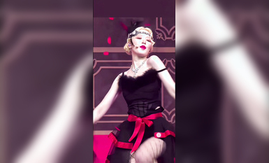 韓女團(G)I-DLE成員@葉舒華 跳舞走光事件