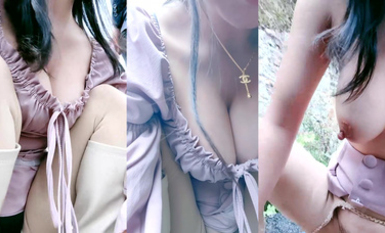 野戰達人@戶外大胸妹 戴著跳蛋踏青肉搏福利秀 (24)