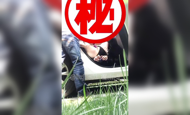 專約極品大神『橘sir-S』地點：人妻公司停車場，事件：蒙眼捆綁，開著車門強制高潮 (1)