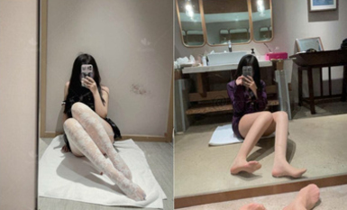 無情絲足榨汁姬女神『酷兒』走了一天jiojio超級酸了壞壞弟弟還要tk我，誰能抵抗住 黑色油亮絲的誘惑呀 (2)