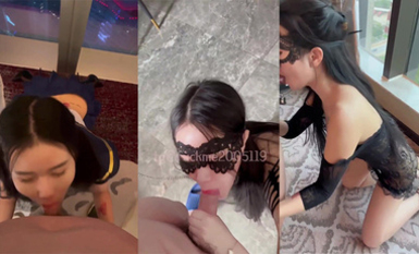 廣州極品反差女【晴晴】05年小女生想不到如此之騷，戶外露出啪啪、變裝絲襪道具口交，電影院做愛等等，玩的非常開！ (2)