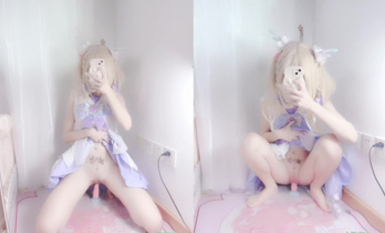 推特極致反差蘿莉【小靈醬】自摸插穴 BB超粉嫩 各種COS合集 (12)