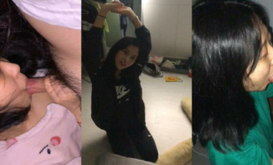 屌絲女神有錢人小母狗！顏值在線清高拜金露臉美女大學生被金主包養，日常各種不雅性愛自拍流出 (1)