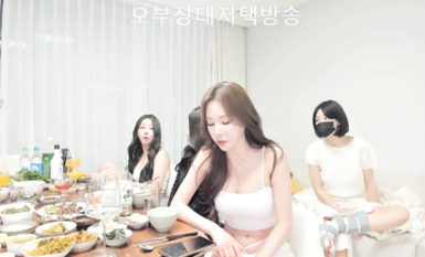 BJ脫衣舞女團【Jinricp】第四季聚餐團播 (6)