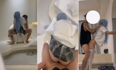 專操極品嫩妹大神『dogking』約炮合法嫩妹，奶油肌膚純欲系美少女，清純靚麗的外表下有一顆淫盪的心 [下] (4)