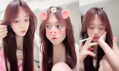 騷狐狸精_嬰兒肥大胸美少女 童顏酥胸裸舞自慰 (9)